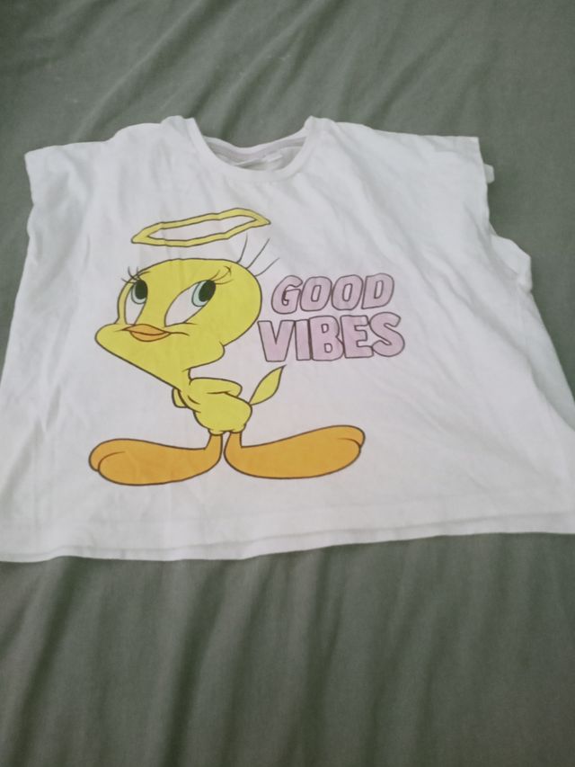 2 Shorts Vaqueros Niña (11-12 años) + Camiseta