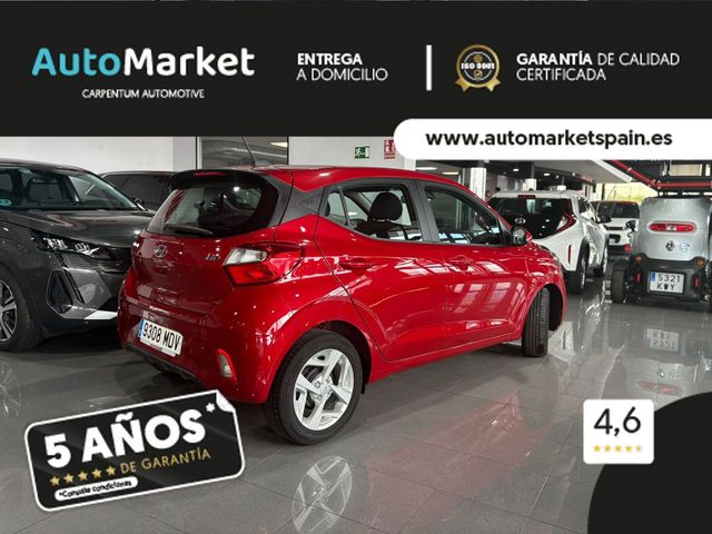 Hyundai i10 TECNO 1000 Llantas de aleación, LED diurnos, color bicolor opcional, pantalla 8″, antinieblas