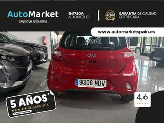 Hyundai i10 TECNO 1000 Llantas de aleación, LED diurnos, color bicolor opcional, pantalla 8″, antinieblas