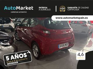 Hyundai i10 TECNO 1000 Llantas de aleación, LED diurnos, color bicolor opcional, pantalla 8″, antinieblas