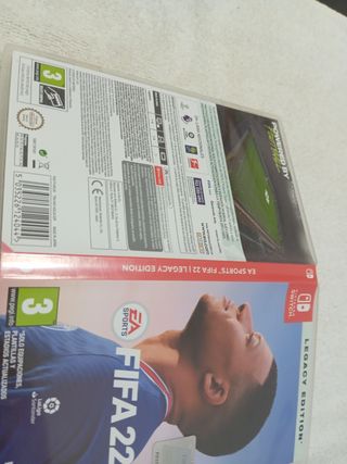 caja solo FIFA 22 Legacy Edition - Nintendo Switch