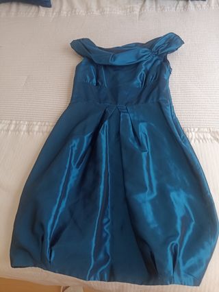 Vestido fiesta azul