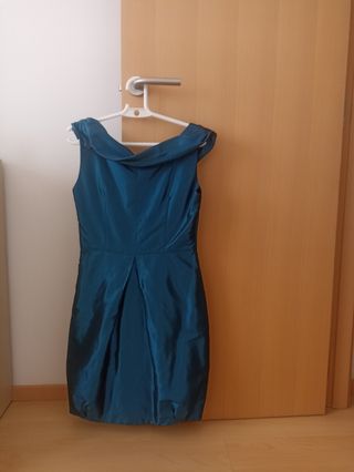 Vestido fiesta azul