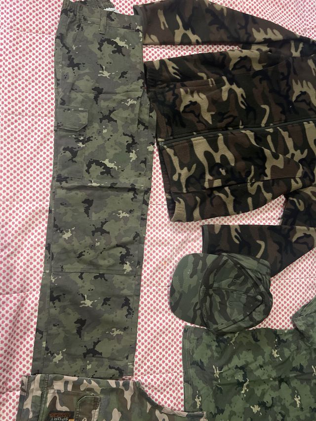 Ropa unisex caza talla 10/12 años 