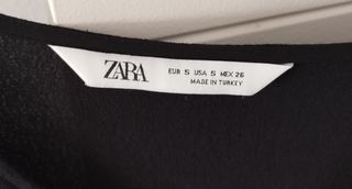 Blusa mujer Zara. Talla S.