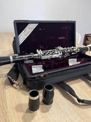 Clarinete Yamaha Custom Bb ajustado e hidratado