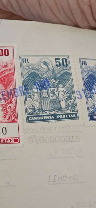 Sellos antiguos España