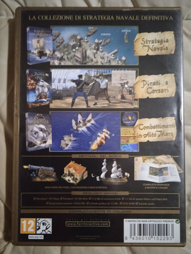 Impero Dei Mari I II III Anthology Premium Dvd