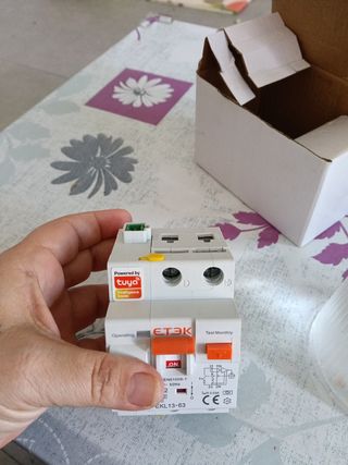 Interruptor diferencial wifi EK13-63