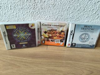 3 Juegos Nintendo DS