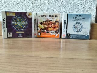 3 Juegos Nintendo DS