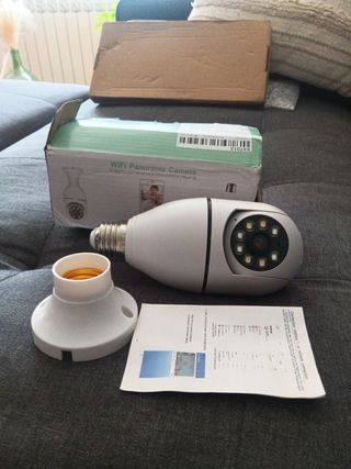 Cámara panorámica WiFi E27
