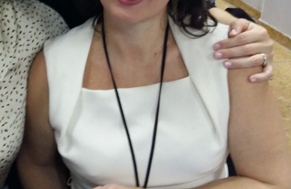 Vestido blanco elegante