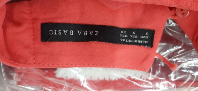 Vestido rosa juvenil