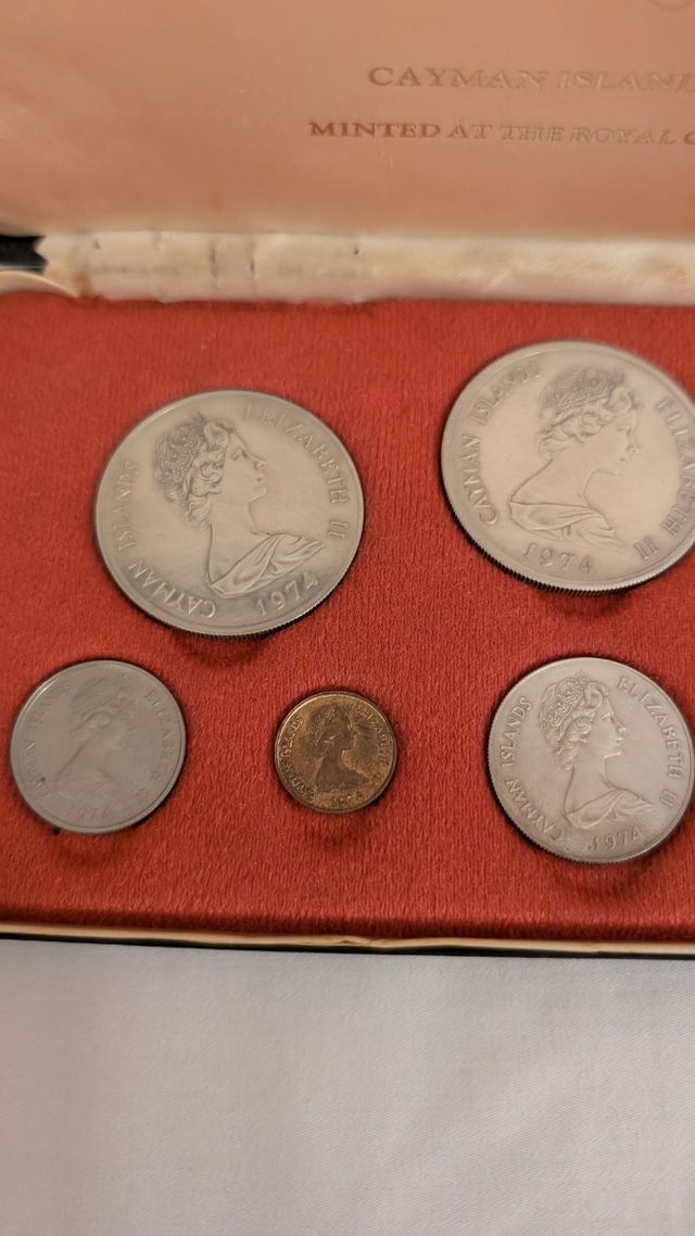 Moedas Cayman Islands - Coleção