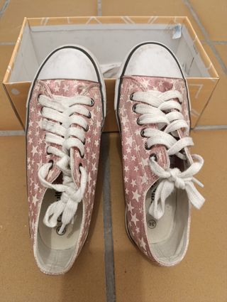 Zapatillas Conguitos niña rosa 34