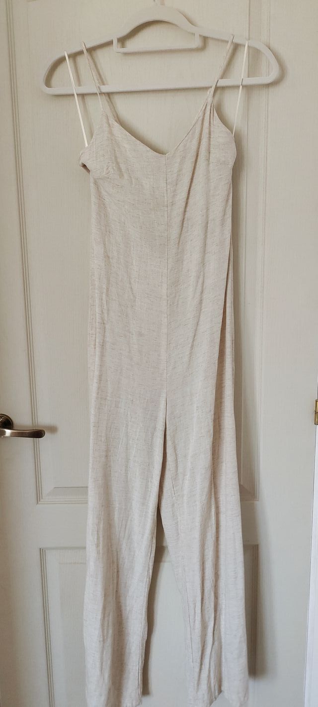 Bershka XS Mono largo lino