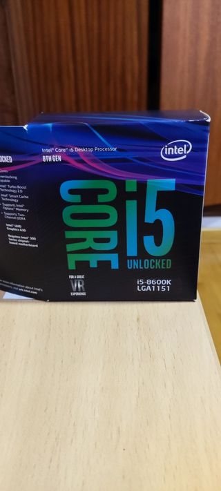 Procesador Intel Core i5-8600K 3.6GHz