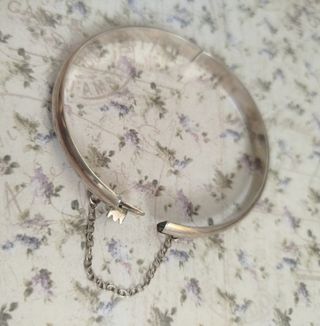 Pulsera Media Caña Plata 925