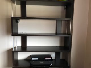 Estantería marrón(wengue) - Librería moderna