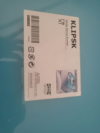 Mesa plegable KLIPPSK IKEA turquesa