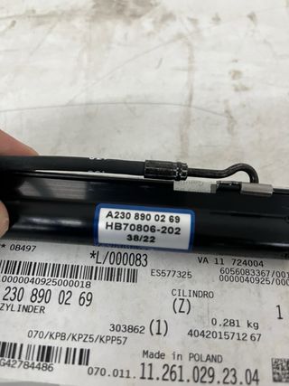 Cilindro capota Mercedes A230 890 02 69