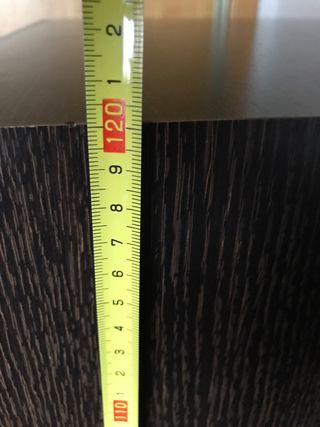 Cómoda 6 cajones - marrón(wengue)