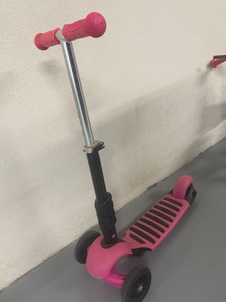Patinete Glider Delux rosa