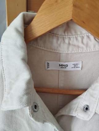 Mono corto vaquero beige