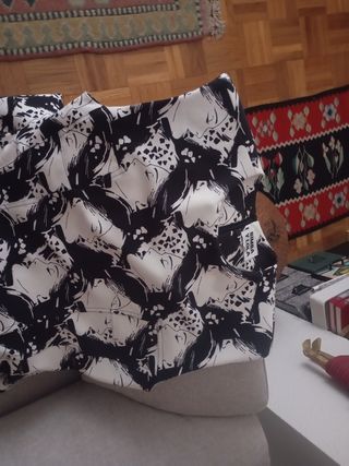 Vestido BIMBA Y LOLA blanco y negro