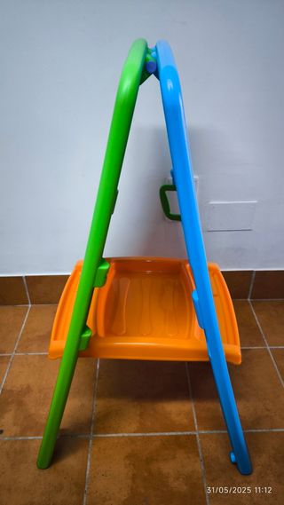 Pizarra magnética infantil doble cara