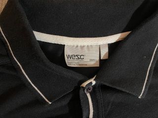 Polo WeSC negro talla S