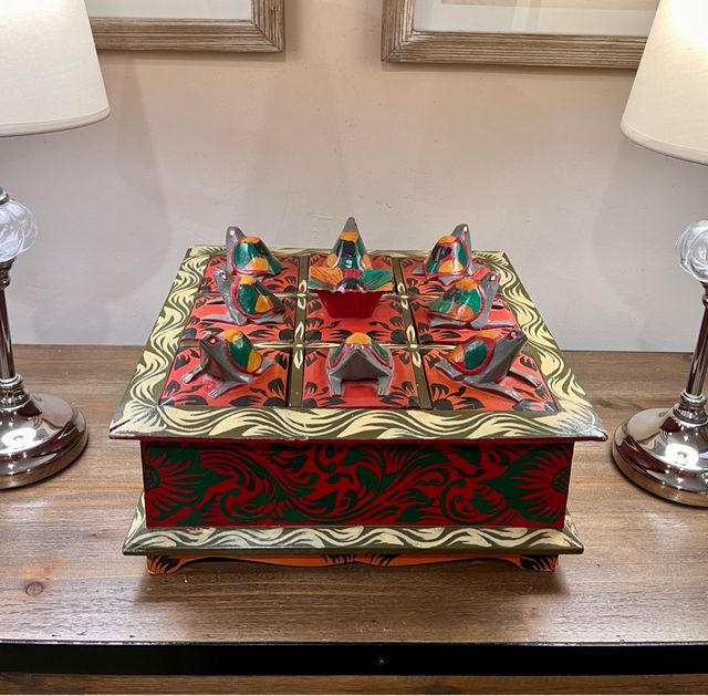 Caja de especias india decorativa Masala Dabba