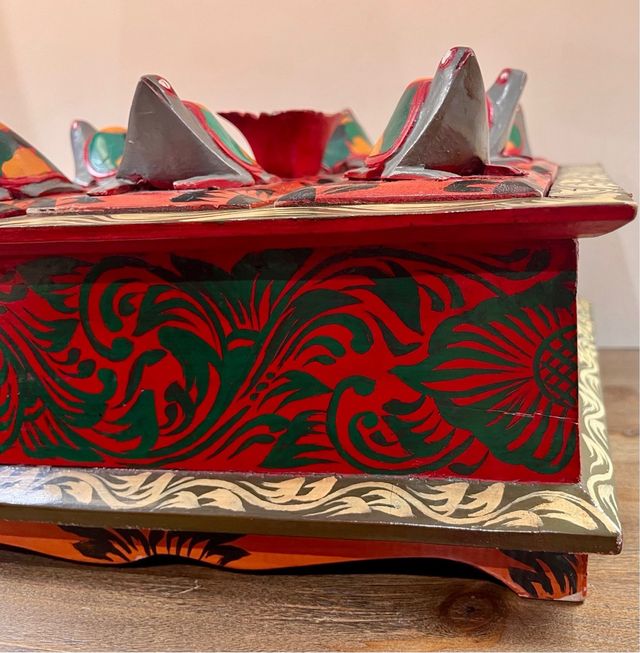 Caja de especias india decorativa Masala Dabba