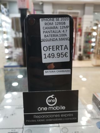 iPhone SE 2020 128GB - Batería 100%