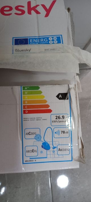 Aspirador Bluesky sin bolsa