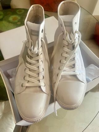 Zapatillas Calvin Klein 45.5 Blancas