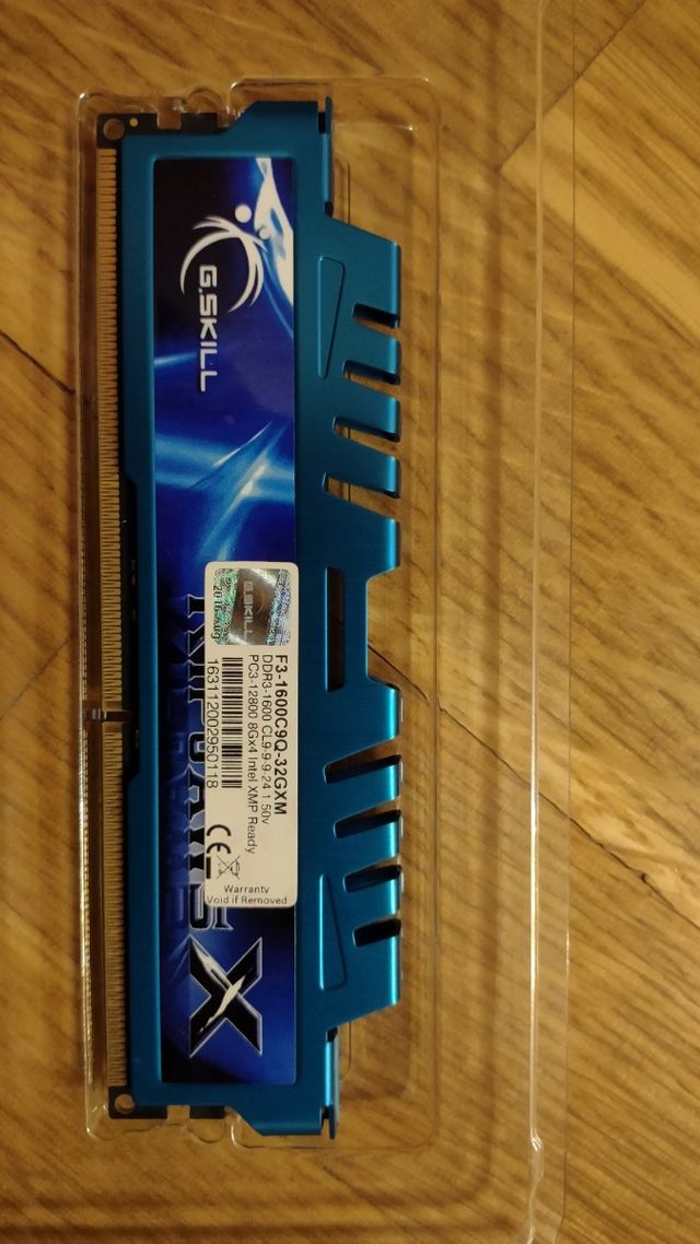 RAM G.Skill RipjawsX 32GB DDR3