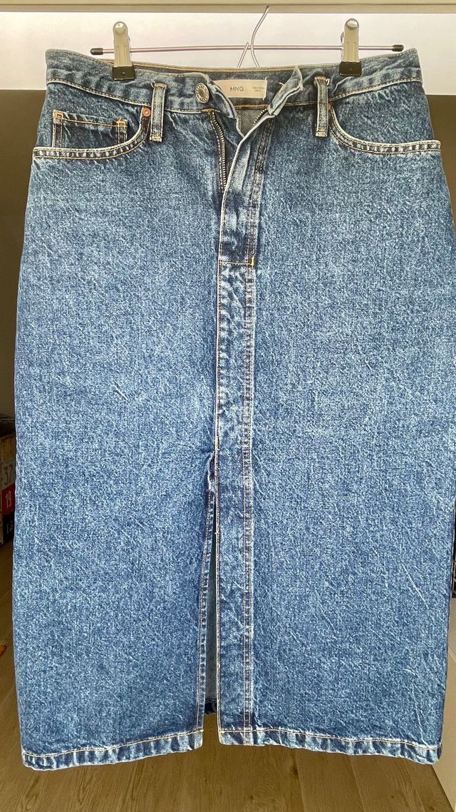 Falda vaquera Mango - M