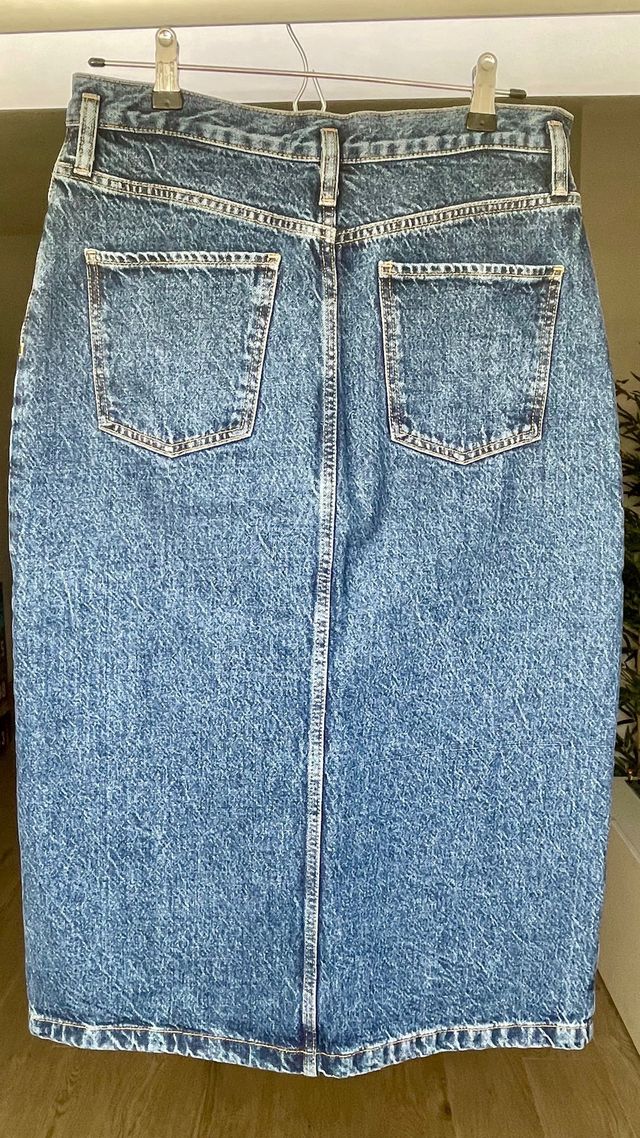 Falda vaquera Mango - M