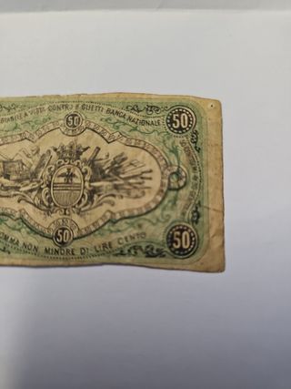  Banconota Antica Voghera 