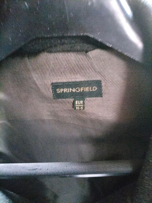 Cazadora hombre de paño Springfield gris XL