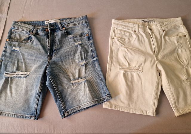 Shorts vaqueros Bershka (2) - Talla M