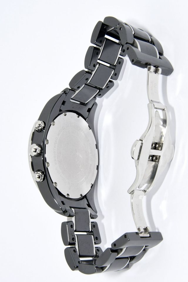 Relógio Cronógrafo Cerâmico Feminino SANDOZ 81274-0708