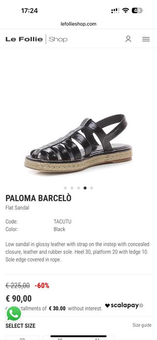 Sandalias Paloma Barceló 