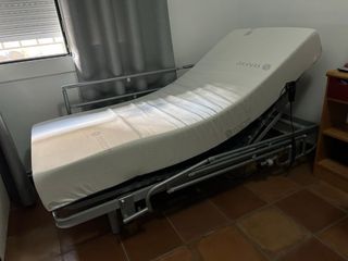 Cama articulada movimiento reducido con colchón