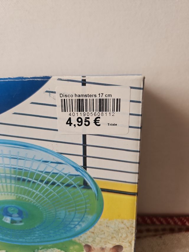 Rueda Trixie hámster 17cm