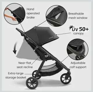 Due passeggini 9 a 22 kg