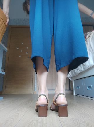 Sandalias marrones