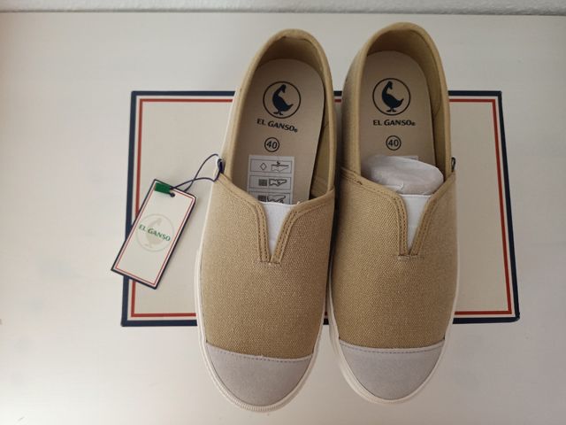 Zapatillas El Ganso beige hombre